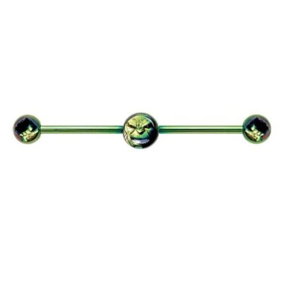 Hulk Marvel Industrial Barbell